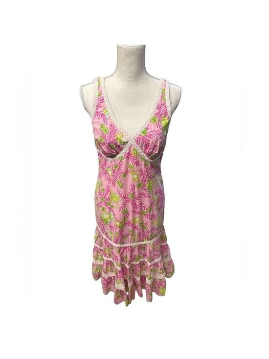 Lilly Pulitzer Dresses & Skirts - Lilly Pulitzer Women's Mommy & Me Monkey Print Sleeveless Cotton Dress Size 10